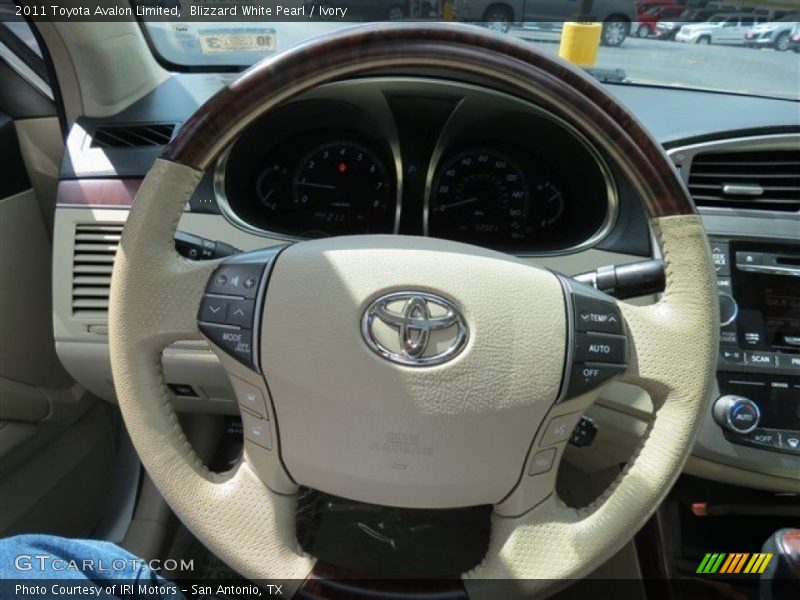Blizzard White Pearl / Ivory 2011 Toyota Avalon Limited
