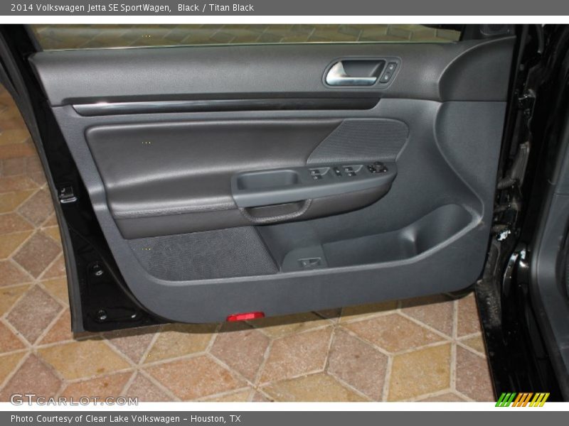 Black / Titan Black 2014 Volkswagen Jetta SE SportWagen