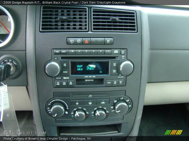 Brilliant Black Crystal Pearl / Dark Slate Gray/Light Graystone 2006 Dodge Magnum R/T