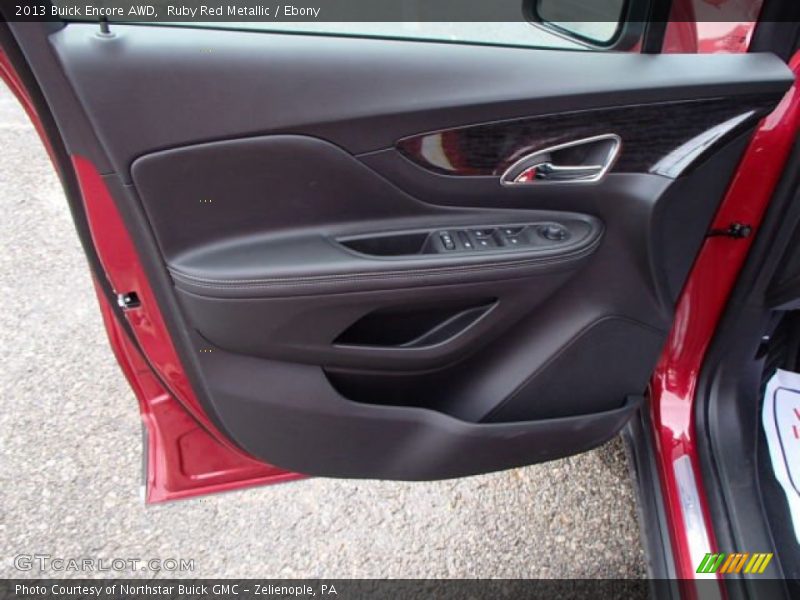 Ruby Red Metallic / Ebony 2013 Buick Encore AWD