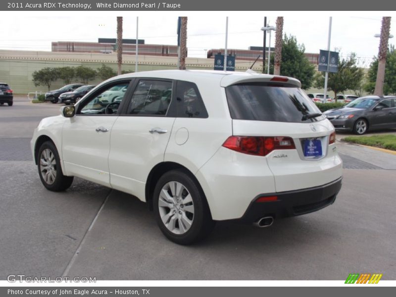 White Diamond Pearl / Taupe 2011 Acura RDX Technology
