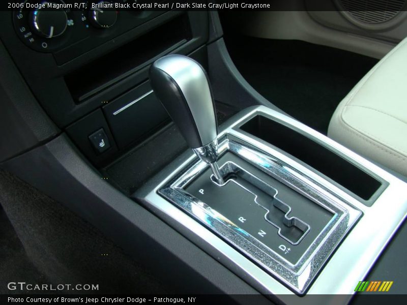 Brilliant Black Crystal Pearl / Dark Slate Gray/Light Graystone 2006 Dodge Magnum R/T
