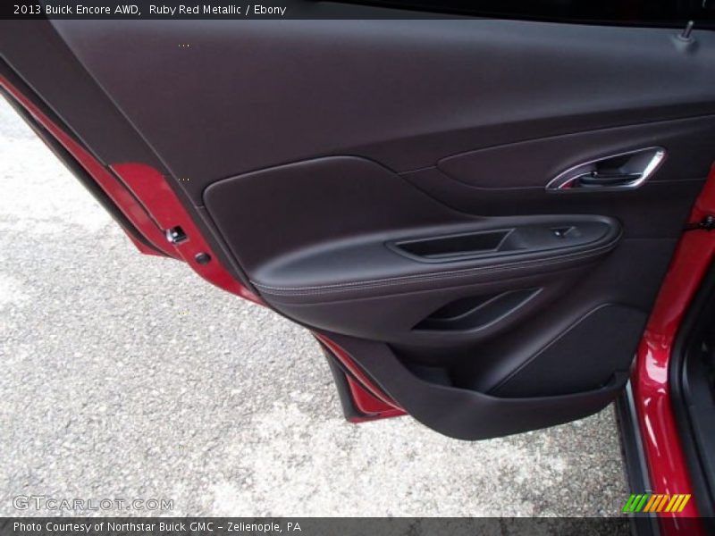 Ruby Red Metallic / Ebony 2013 Buick Encore AWD