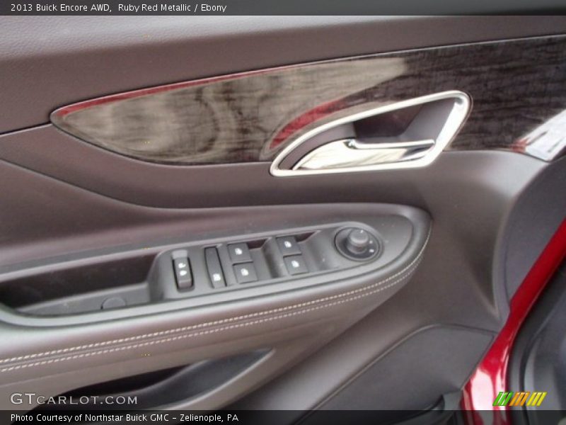 Ruby Red Metallic / Ebony 2013 Buick Encore AWD