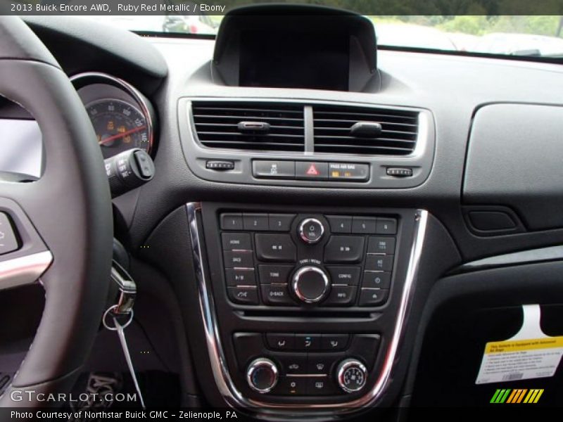 Ruby Red Metallic / Ebony 2013 Buick Encore AWD