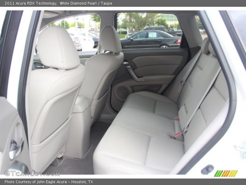 White Diamond Pearl / Taupe 2011 Acura RDX Technology