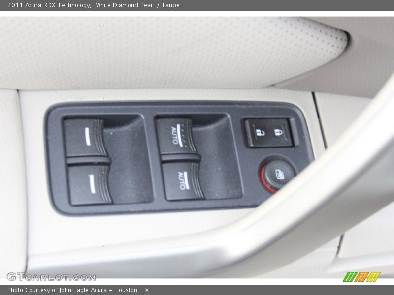 White Diamond Pearl / Taupe 2011 Acura RDX Technology
