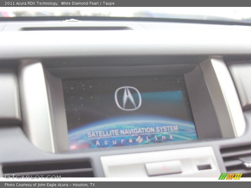 White Diamond Pearl / Taupe 2011 Acura RDX Technology
