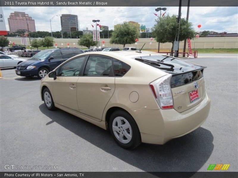 Sandy Beach Metallic / Bisque 2011 Toyota Prius Hybrid III