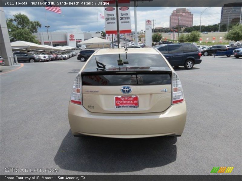 Sandy Beach Metallic / Bisque 2011 Toyota Prius Hybrid III