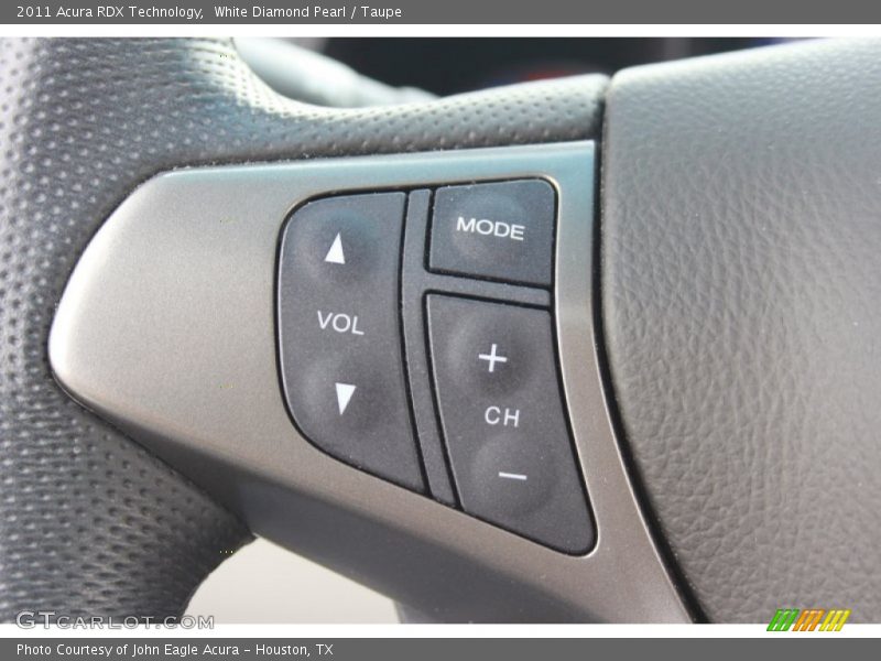 White Diamond Pearl / Taupe 2011 Acura RDX Technology