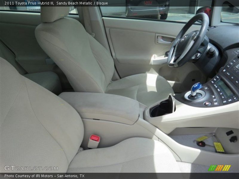 Sandy Beach Metallic / Bisque 2011 Toyota Prius Hybrid III