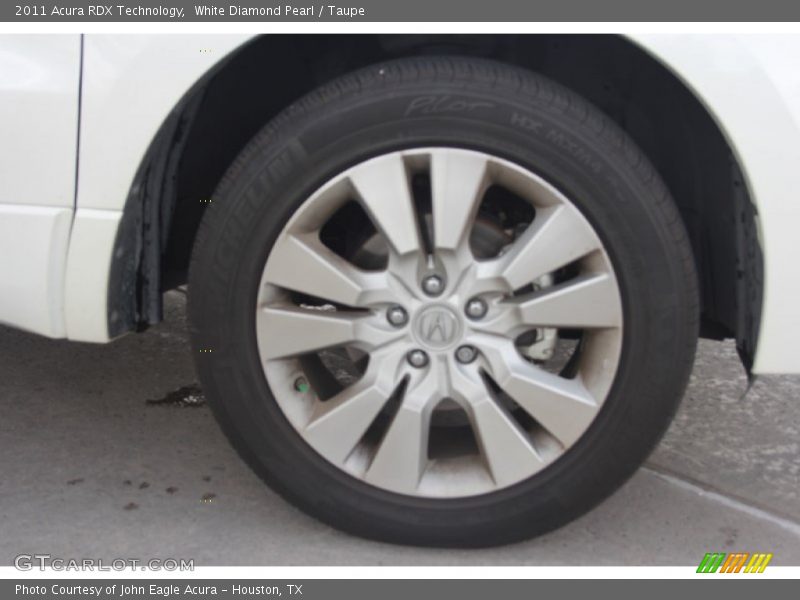 White Diamond Pearl / Taupe 2011 Acura RDX Technology