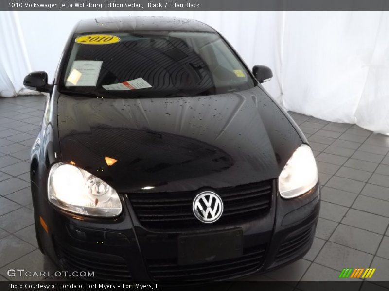 Black / Titan Black 2010 Volkswagen Jetta Wolfsburg Edition Sedan