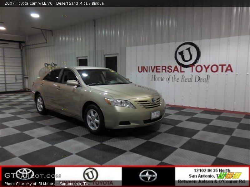 Desert Sand Mica / Bisque 2007 Toyota Camry LE V6
