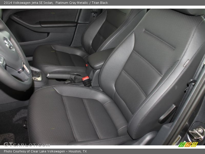 Platinum Gray Metallic / Titan Black 2014 Volkswagen Jetta SE Sedan