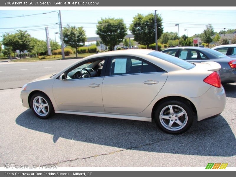  2009 G6 V6 Sedan Gold Mist Metallic