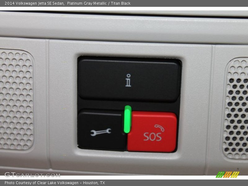 Platinum Gray Metallic / Titan Black 2014 Volkswagen Jetta SE Sedan