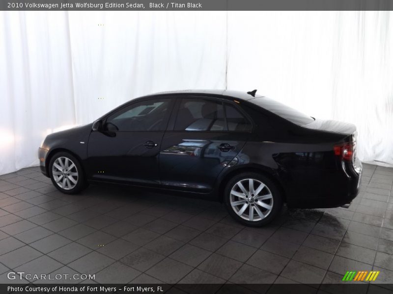 Black / Titan Black 2010 Volkswagen Jetta Wolfsburg Edition Sedan