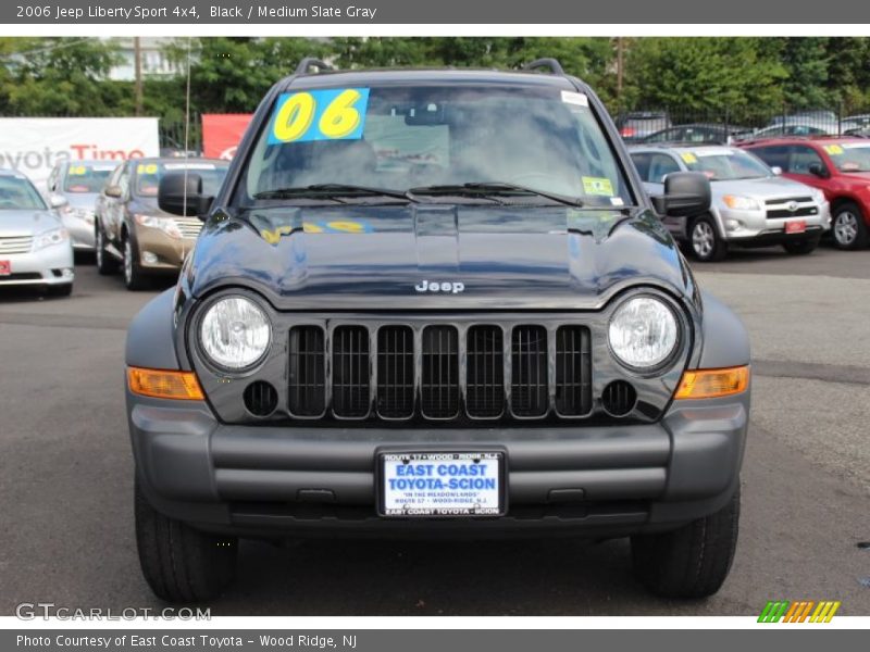 Black / Medium Slate Gray 2006 Jeep Liberty Sport 4x4