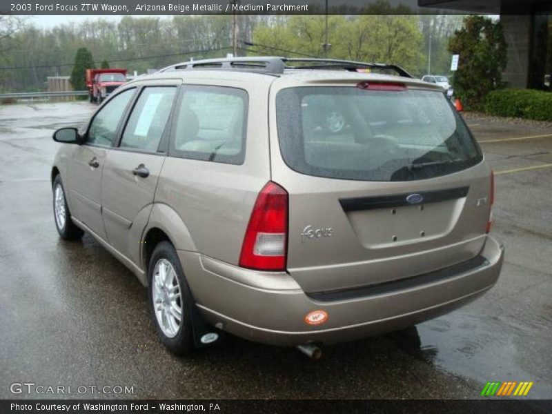 Arizona Beige Metallic / Medium Parchment 2003 Ford Focus ZTW Wagon