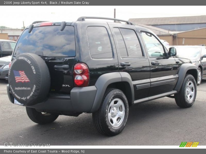 Black / Medium Slate Gray 2006 Jeep Liberty Sport 4x4
