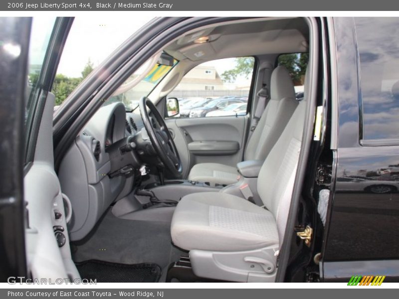 Black / Medium Slate Gray 2006 Jeep Liberty Sport 4x4