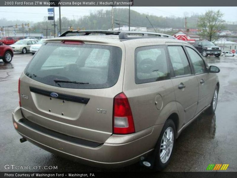 Arizona Beige Metallic / Medium Parchment 2003 Ford Focus ZTW Wagon