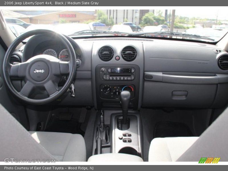 Black / Medium Slate Gray 2006 Jeep Liberty Sport 4x4
