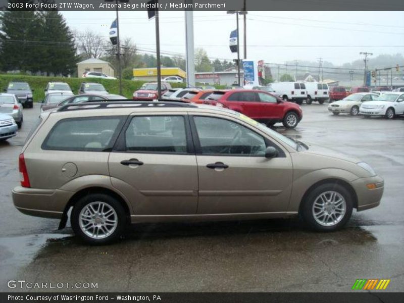 Arizona Beige Metallic / Medium Parchment 2003 Ford Focus ZTW Wagon