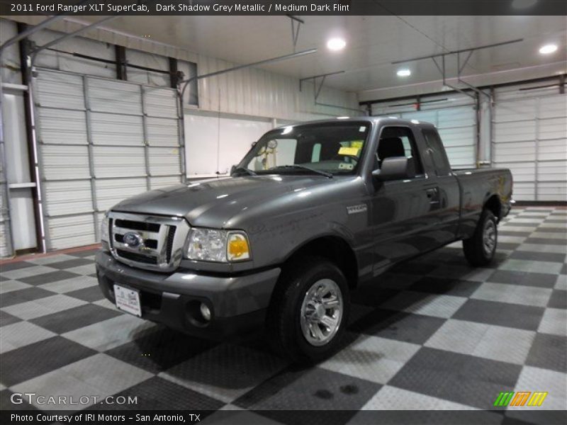 Dark Shadow Grey Metallic / Medium Dark Flint 2011 Ford Ranger XLT SuperCab