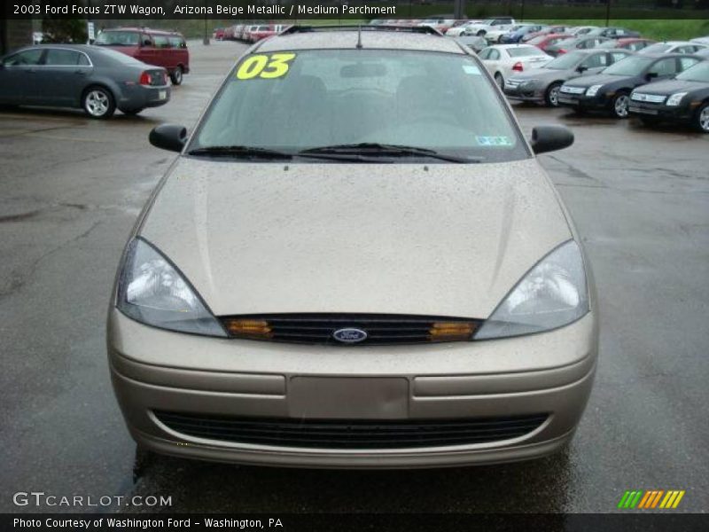 Arizona Beige Metallic / Medium Parchment 2003 Ford Focus ZTW Wagon
