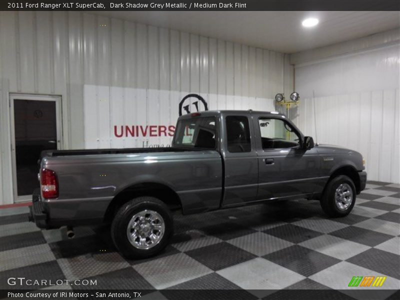 Dark Shadow Grey Metallic / Medium Dark Flint 2011 Ford Ranger XLT SuperCab