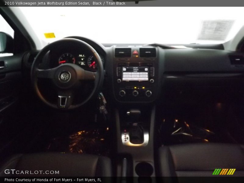 Black / Titan Black 2010 Volkswagen Jetta Wolfsburg Edition Sedan