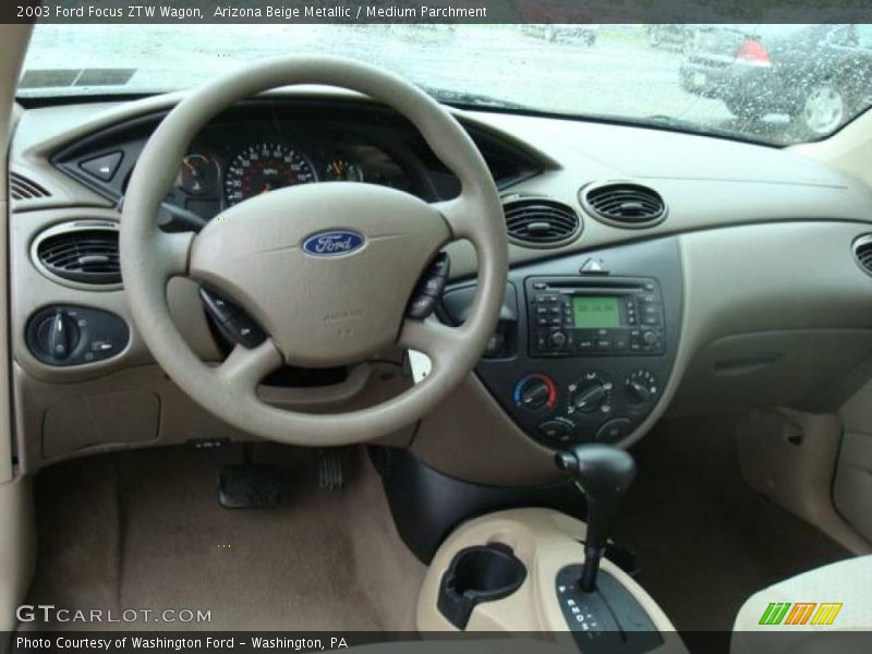 Arizona Beige Metallic / Medium Parchment 2003 Ford Focus ZTW Wagon
