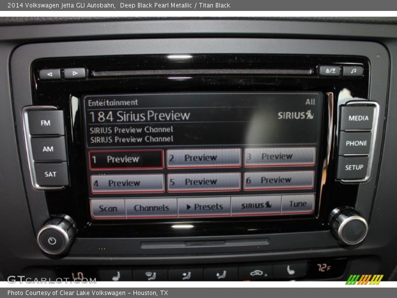 Controls of 2014 Jetta GLI Autobahn