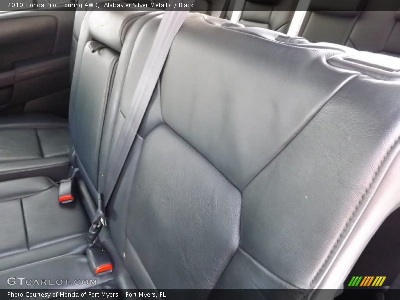 Alabaster Silver Metallic / Black 2010 Honda Pilot Touring 4WD