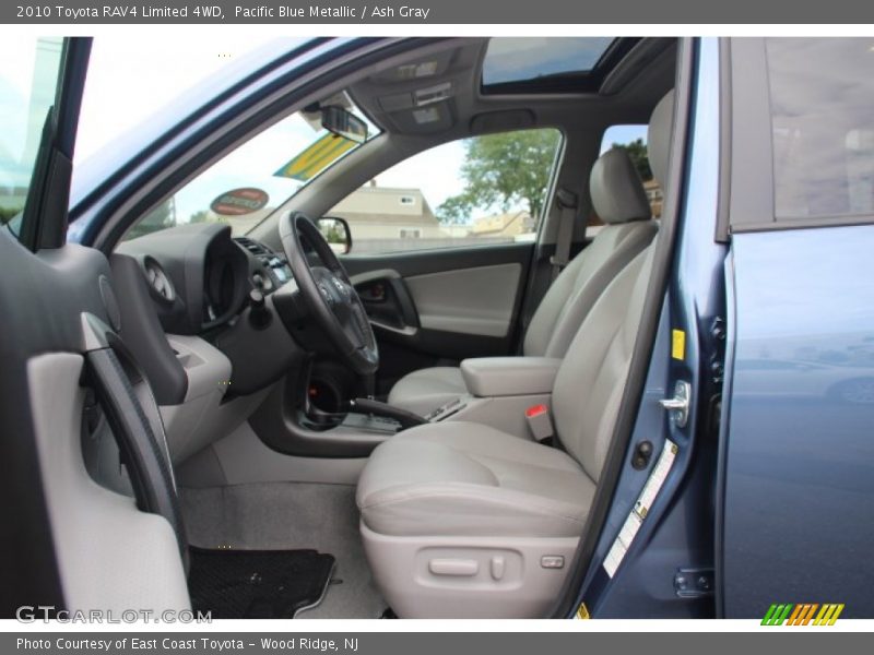 Pacific Blue Metallic / Ash Gray 2010 Toyota RAV4 Limited 4WD