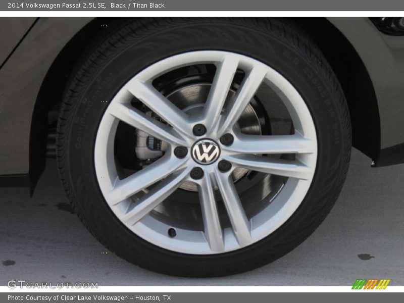 Black / Titan Black 2014 Volkswagen Passat 2.5L SE