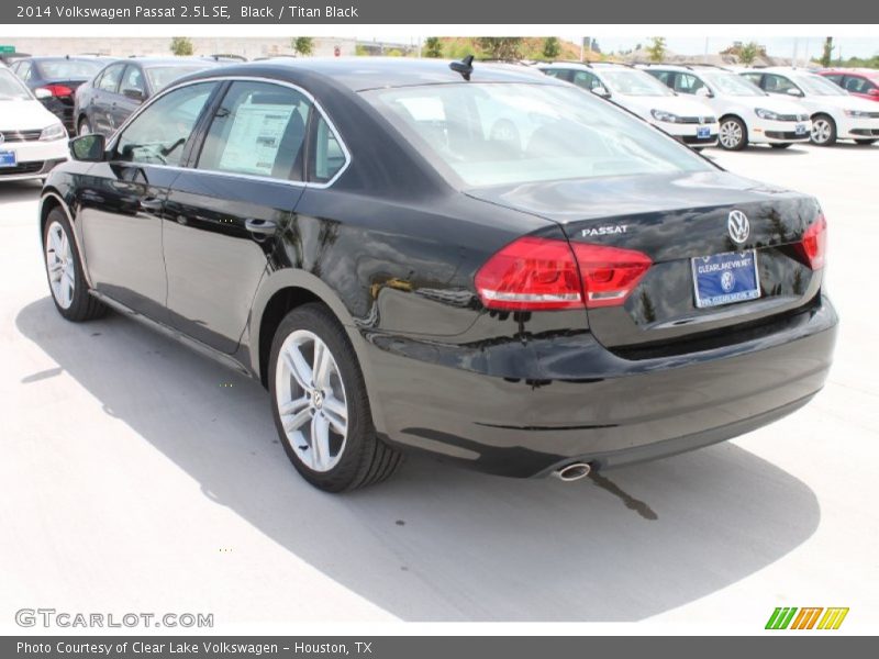 Black / Titan Black 2014 Volkswagen Passat 2.5L SE