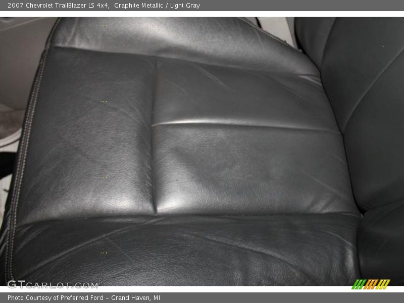 Graphite Metallic / Light Gray 2007 Chevrolet TrailBlazer LS 4x4