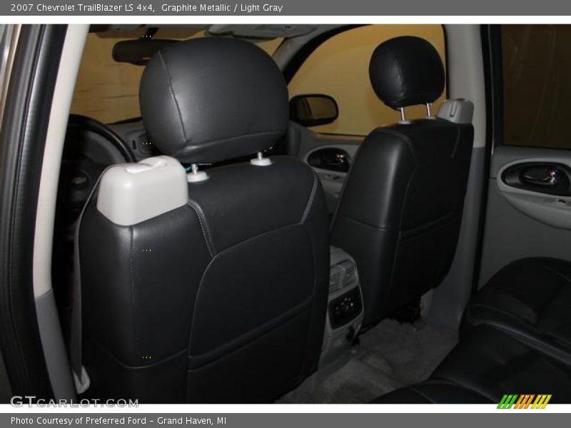 Graphite Metallic / Light Gray 2007 Chevrolet TrailBlazer LS 4x4