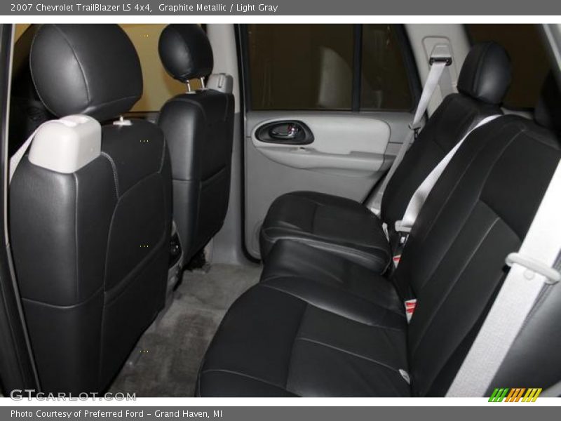 Graphite Metallic / Light Gray 2007 Chevrolet TrailBlazer LS 4x4