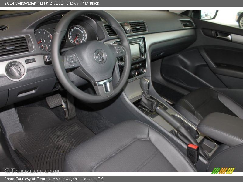 Black / Titan Black 2014 Volkswagen Passat 2.5L SE