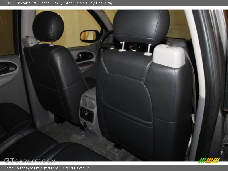 Graphite Metallic / Light Gray 2007 Chevrolet TrailBlazer LS 4x4