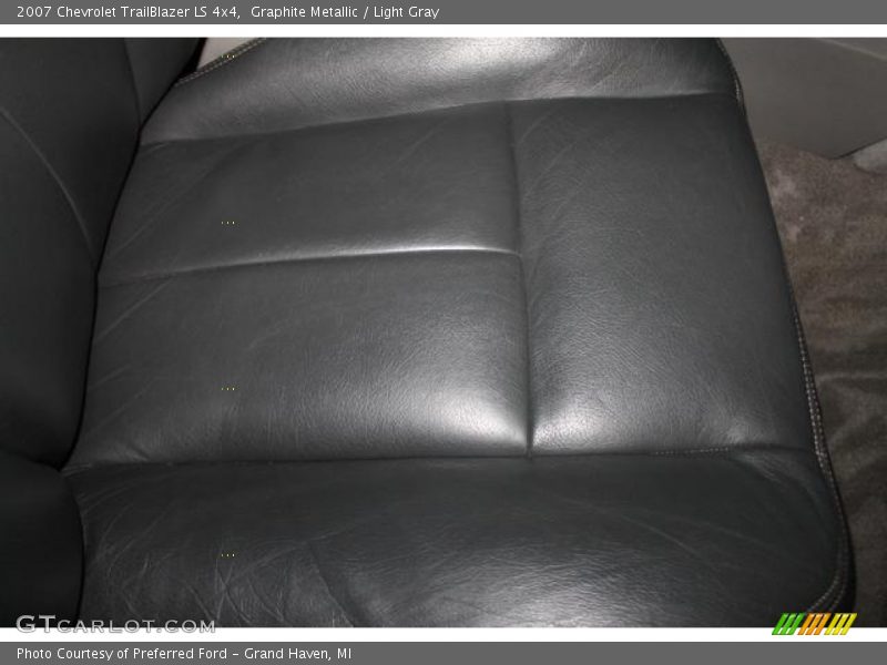 Graphite Metallic / Light Gray 2007 Chevrolet TrailBlazer LS 4x4