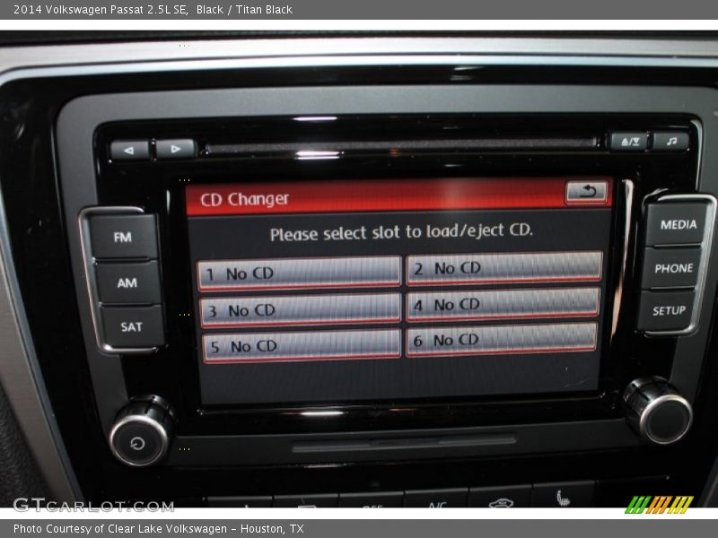 Black / Titan Black 2014 Volkswagen Passat 2.5L SE