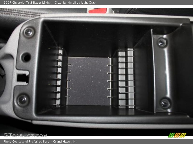 Graphite Metallic / Light Gray 2007 Chevrolet TrailBlazer LS 4x4