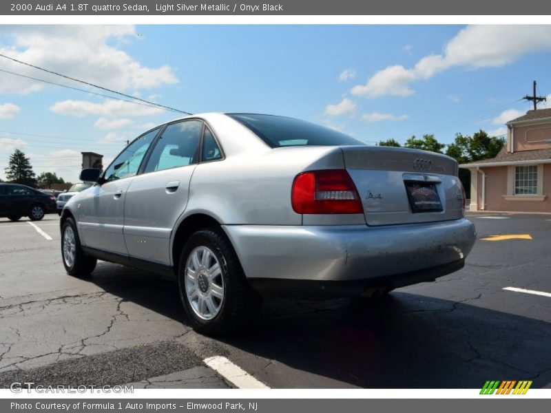 Light Silver Metallic / Onyx Black 2000 Audi A4 1.8T quattro Sedan