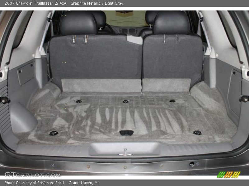Graphite Metallic / Light Gray 2007 Chevrolet TrailBlazer LS 4x4